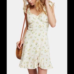 Free People – Like a Lady Print Mini Dress